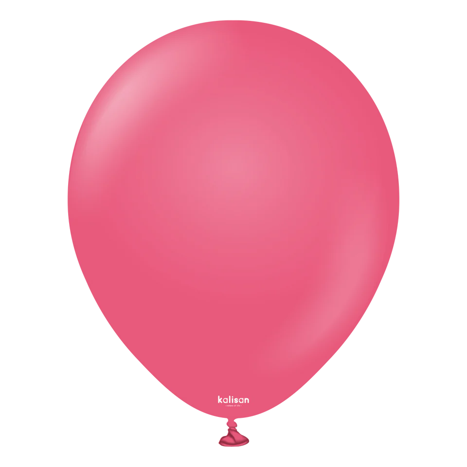 KALISAN LATEX STANDARD FUCHSIA - 12", 100 PIECES
