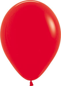 SEMPERTEX 5" FASHION RED 100/PK