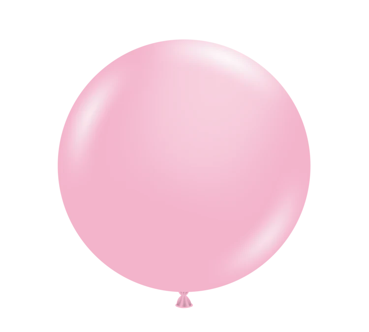 TUFTEX 5IN BABY PINK LATEX BALLOONS 50CT