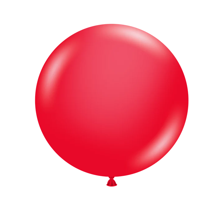 TUFTEX 11IN RED 100 LATEX BALLOONS 100CT