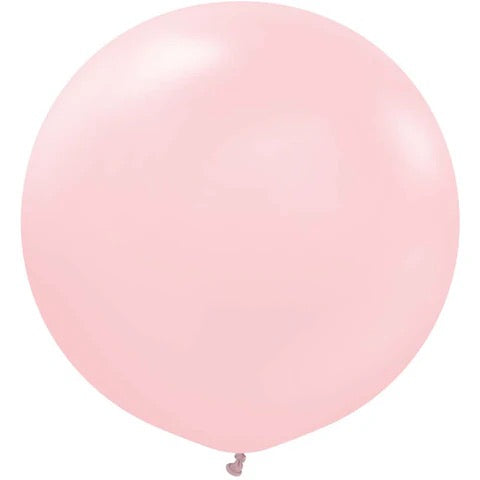 KALISAN LATEX MACARON PINK - 5", 100 PIECES