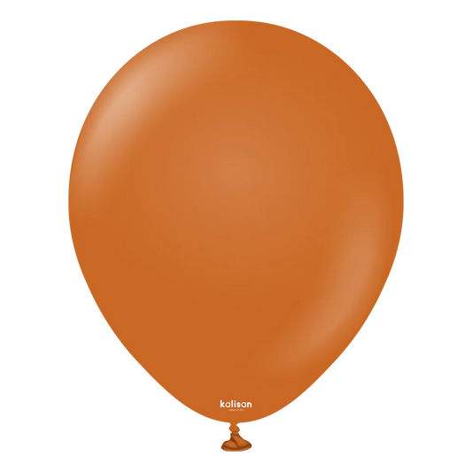 KALISAN LATEX RETRO RUST ORANGE - 5", 100 PIECES