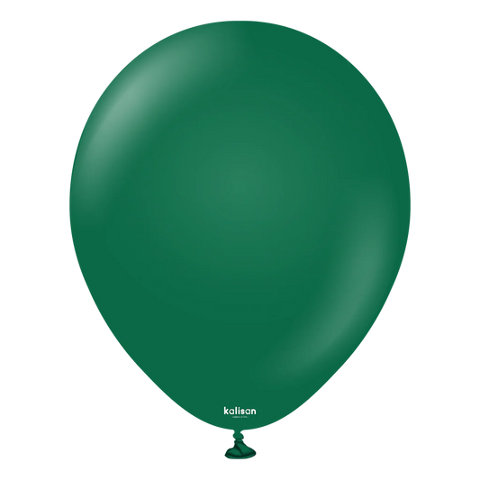 KALISAN LATEX STANDARD DARK GREEN (EMERALD GREEN) - 18", 25 PIECES
