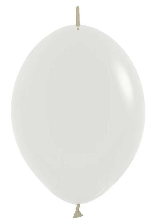 12 inch Sempertex Pastel Dusk Cream LINK-O-LOON 50ct