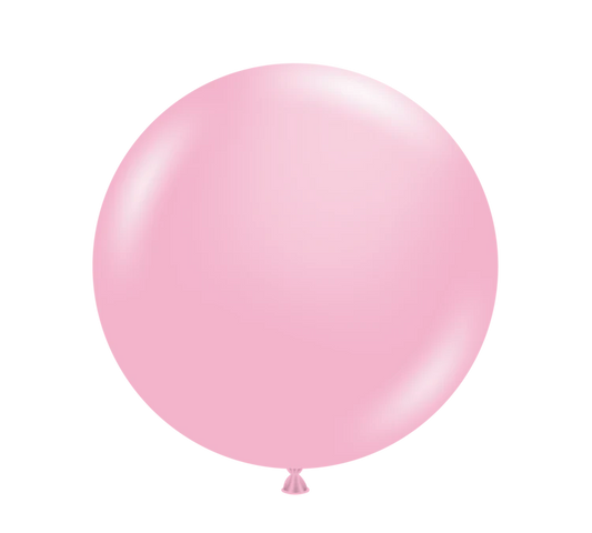 TUFTEX 5IN BABY PINK LATEX BALLOONS 50CT