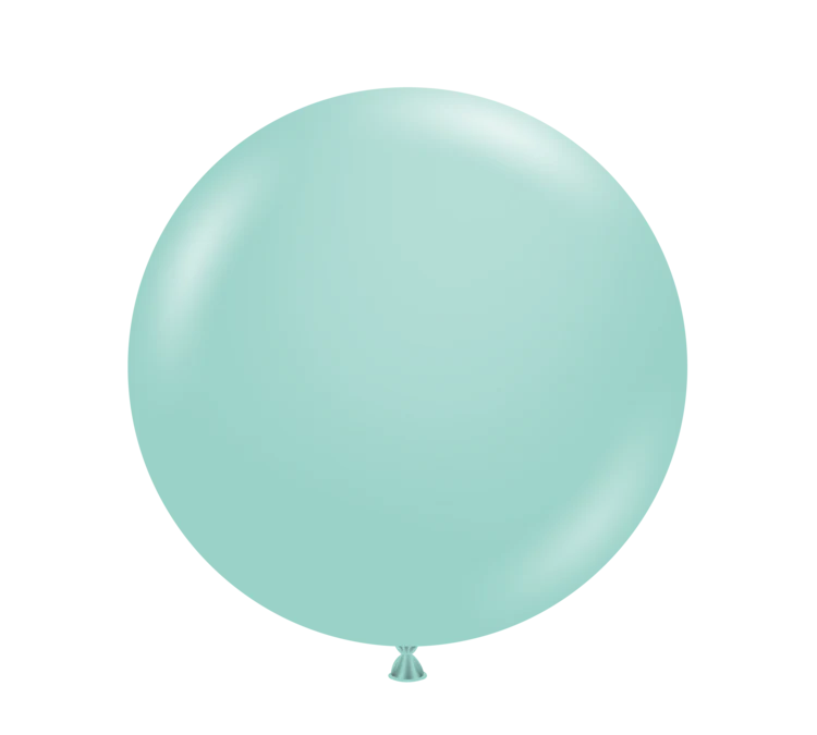 TUFTEX 11IN SEA GLASS LATEX BALLOONS 100CT