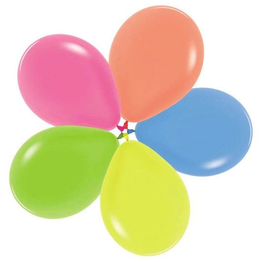 SEMPERTEX 11" NEON ASSORTMENT ROUND (100PCS)