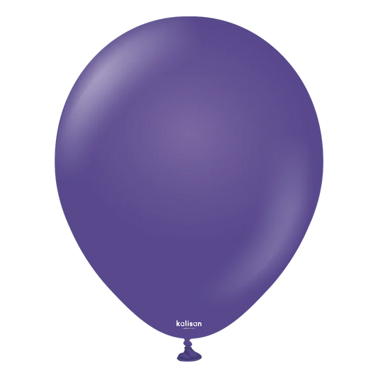 KALISAN LATEX STANDARD VIOLET- 18", 25 PIECES