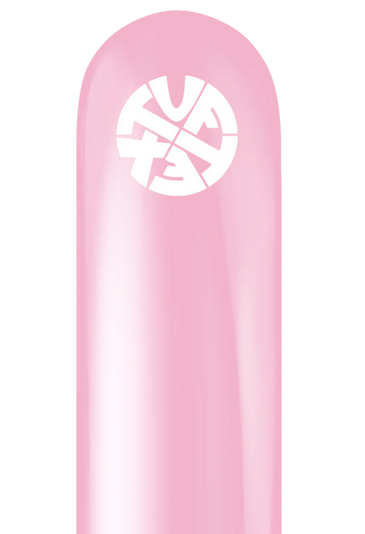 TUFTEX 260 BABY PINK TWISTING LATEX BALLOON 50CT