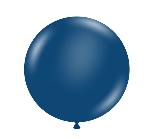 TUFTEX 17IN NAVY LATEX BALLOON 17IN 50CT