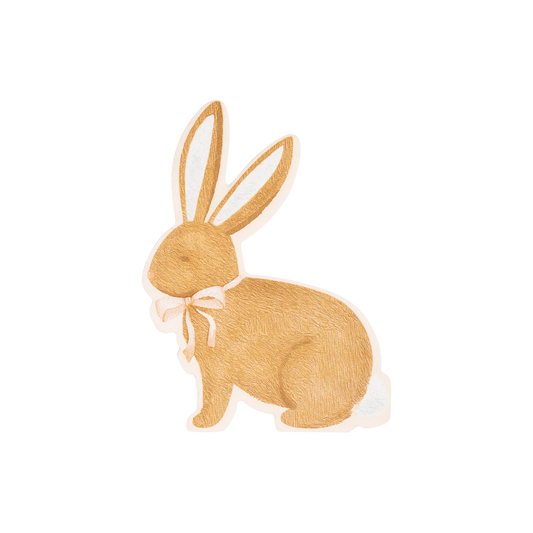 CCASIONS BY SHAKIRA - RABBIT SHAPED PAPER DINNER NAPKIN