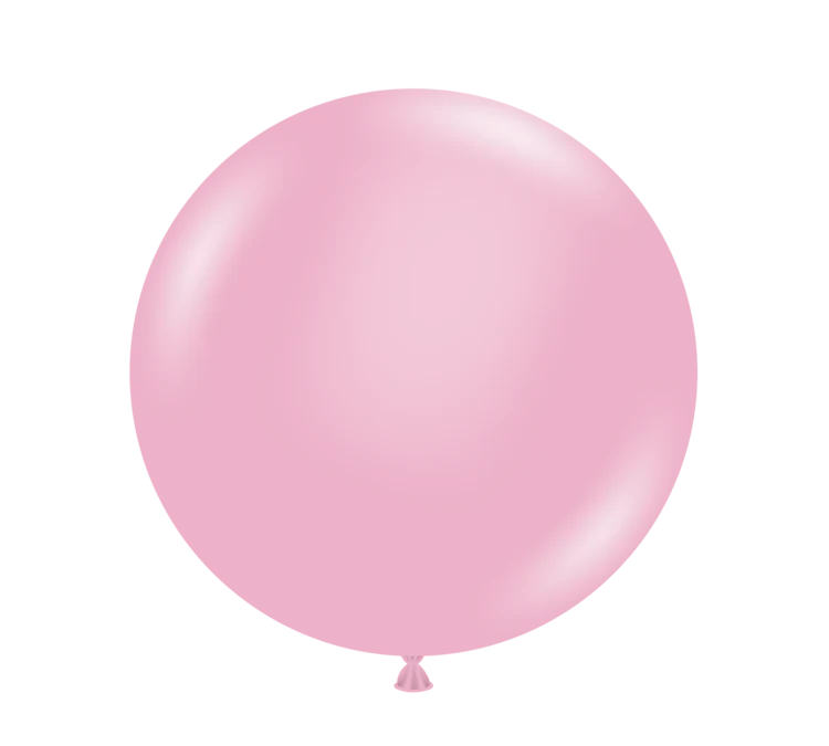 TUFTEX 17IN PINK LATEX BALLOONS 50CT