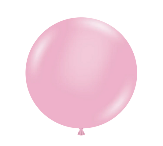 TUFTEX 17IN PINK LATEX BALLOONS 50CT