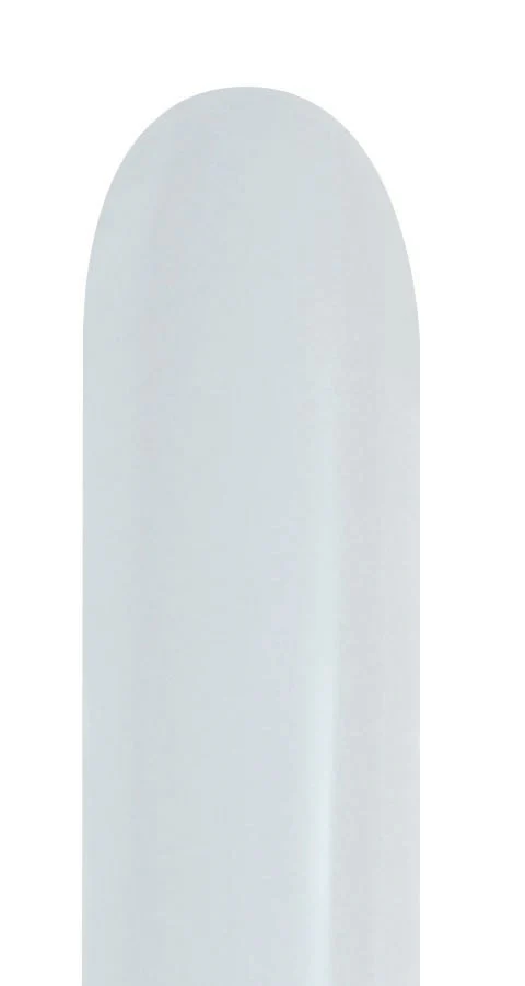 260 Sempertex Fashion White Latex Balloon 50ct