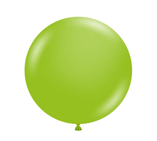 TUFTEX 5IN LIME GREEN LATEX BALLOONS 50CT
